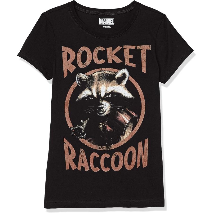 Marvel Girl s Grunge Raccoon T-Shirt S