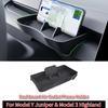 Auto-Handyhalter für Tesla Model Y Juniper/Model 3 Highland Mittelkonsolen-Stauraum Armaturenbrett Brillenetui Autozubehör