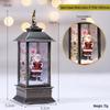 2026 Christmas Water-Filled Lantern for Desktop Decoration - Ideal for Hotel, Mall, and Shop Window Displays