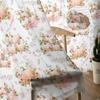 Thanksgiving Pumpkin Flowers Sheer Curtains For Living Room Bedroom Tulle Curtain For Kitchen Voile Curtain Blind Panels