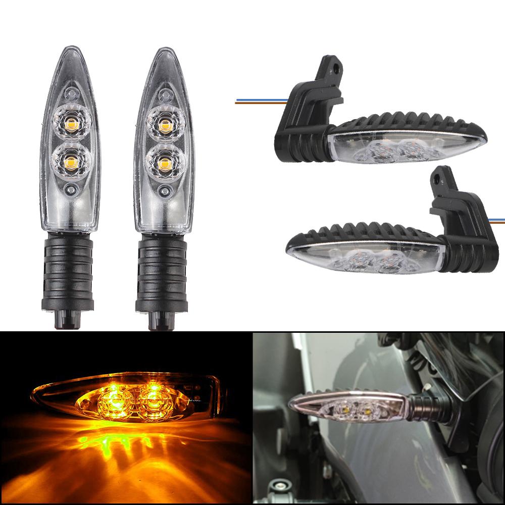 For BMW R1200GS G310R G310GS F800GS F700GS Motocycle Indicator Lamp 2Pcs/set Front Rear Turn Indicator Waterproof