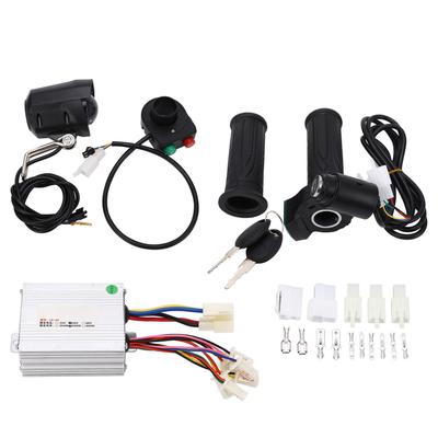 36V 500W Electric Bike Controller Handlebar Kit Sensitive Control Brush Controller with Throttle
