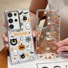 Halloween Ghost Pumpkin Case For Samsung Galaxy S26 S25 Ultra S24 S23 S22 Plus S21 A16 A17 A26 A36 A37 A54 A55 A56 A57 5G Clear Soft Cover