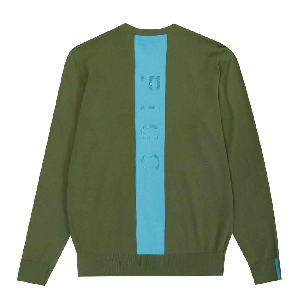PIGC Men'S Logo Scallop Round Sweater (Sm0Dni10426)
