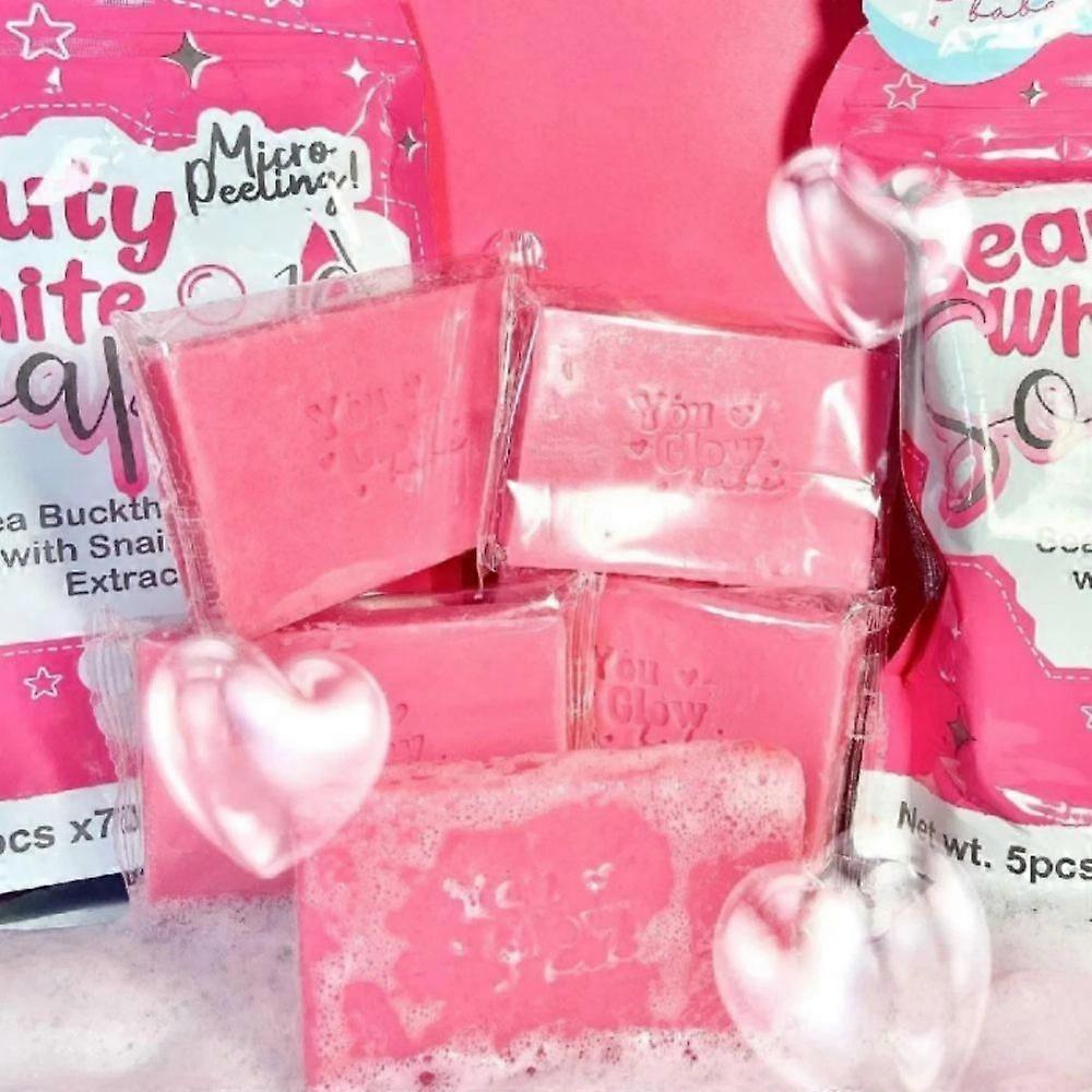 Beauty White Zeep van You Glow Babe, 5 Stuks x 70g