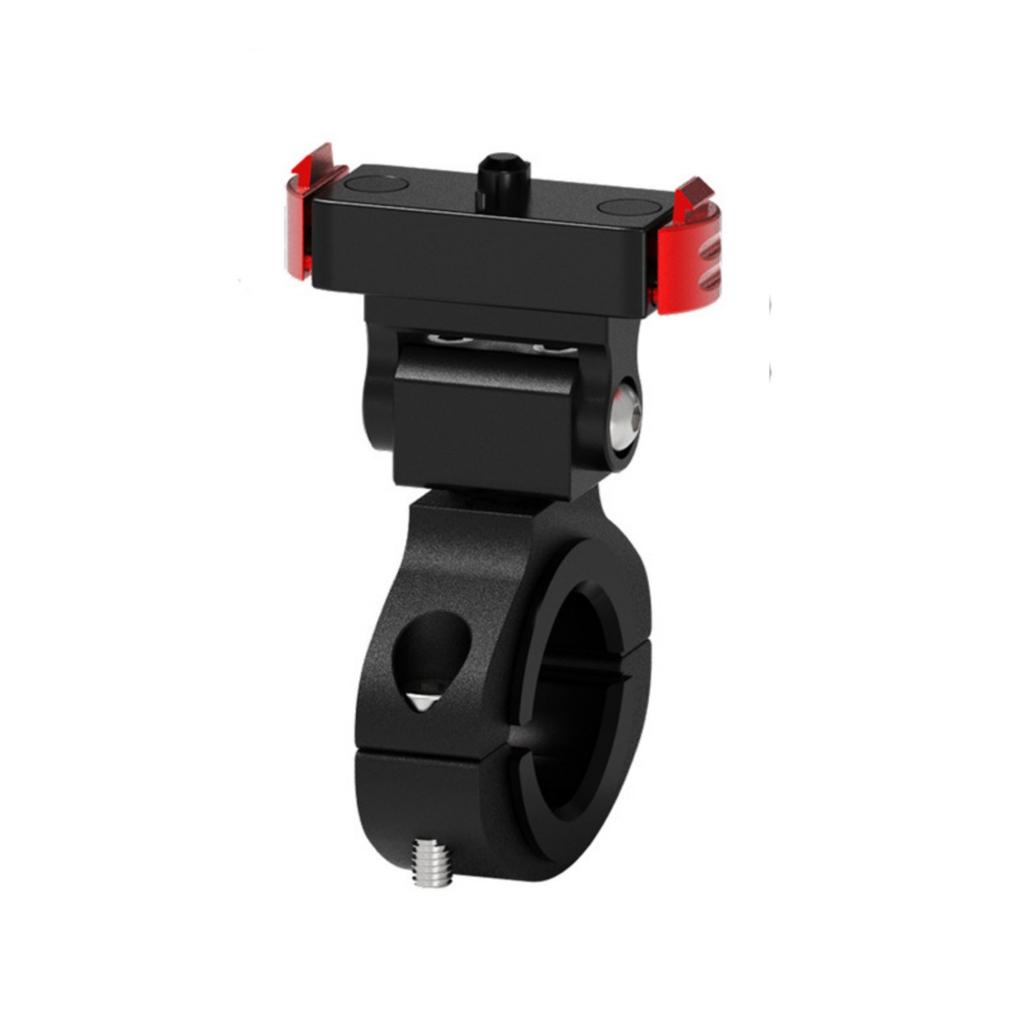 Aluminum Alloy Action Camera Bike Mount Featuring Magnetic Quick Release And Damping Rotations Adjustment For Multiple T