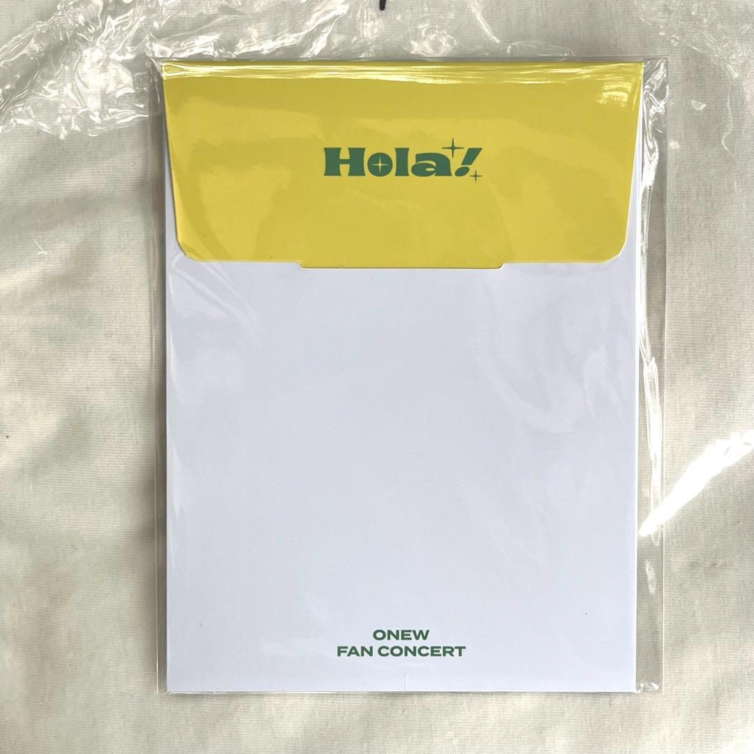

[Б/У] SHINee Onew Hola! Корейская открытка с сольного концерта, версия B