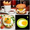 Round Shape Silicone Omelette Mould Shape for Eggs Frying Pancake Cooking Mould Breakfast Essential