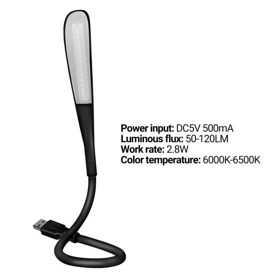 USB Night Light Multi-purpose Eye-protection Touch Control Portable Small USB LED Table Lamp for College Dorm
