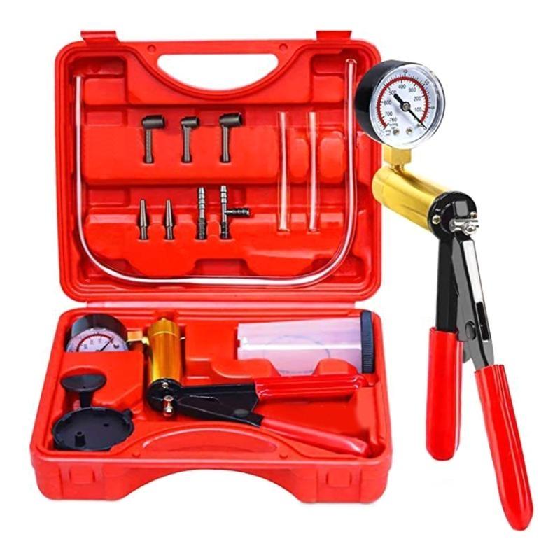 Set Tester Pressione Aspirazione Portatile A2UC Sanguinamento Freni Sanguinamento + Scatola
