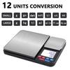 Dual Platform Digital Kitchen Scale 5kg/0.01g High Precision for Food Jewelry Baking Weighing