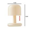 Mini Desktop Lamp Mushroom Night Light Sunset Gifts Creative USB Rechargeable Style Led for Coffee Bar Home Decor Bedroom Stand