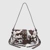 Unique Individuality Small-sized Underarm Luggage Bike Single-shoulder Loaf-shaped Handbag for Women