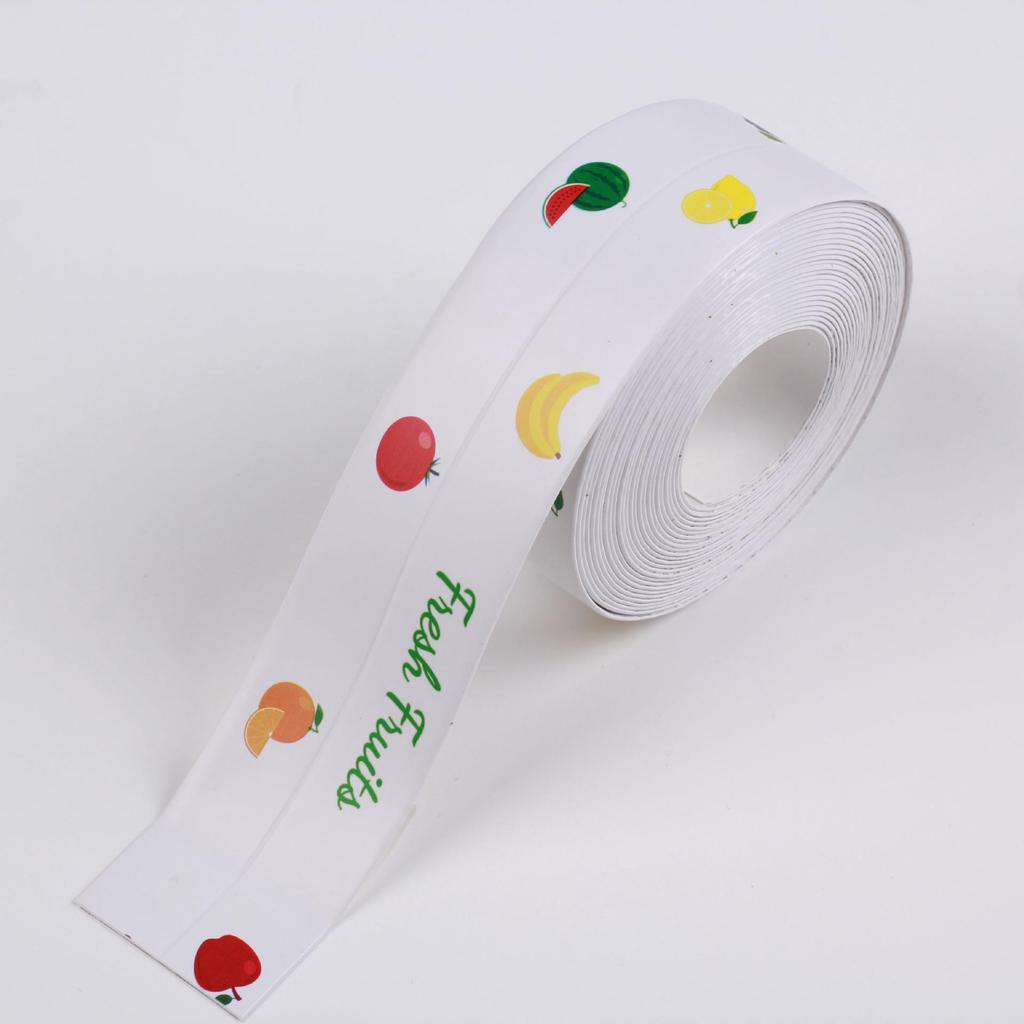 Waterproof Self-Adhesive Grout & Splash Guard Tape for Kitchen and Bathroom