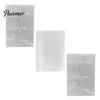 Reusable Winter Decorations 3PCS Christmas Snowflake Static Stickers, Cling Decals, PVC Indoor Wonderland Ornaments Home Decoration Clings for