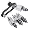 No Power Spindle Drill Chuck Lathe Assembly Trimming Belt Woodworking Cutting