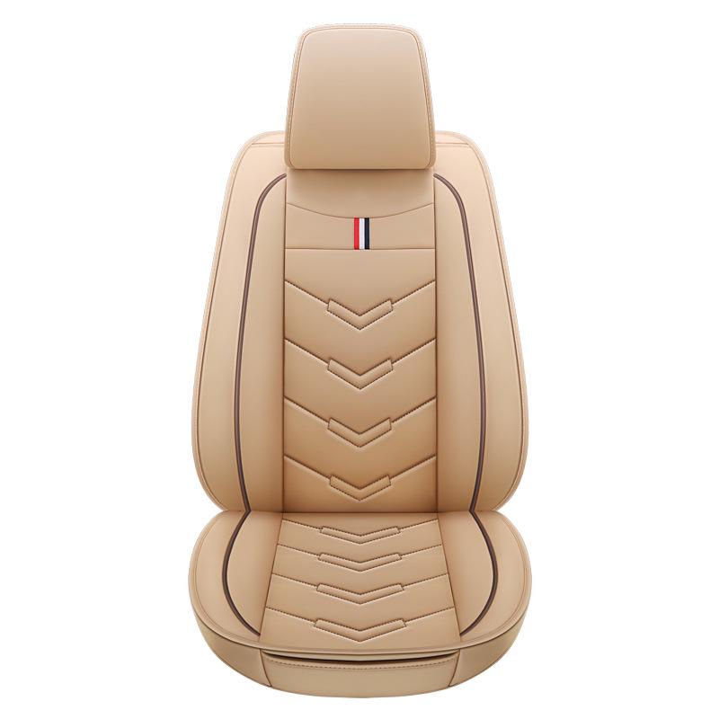 All-Season Full Leather Car Seat Cover Cushion Set