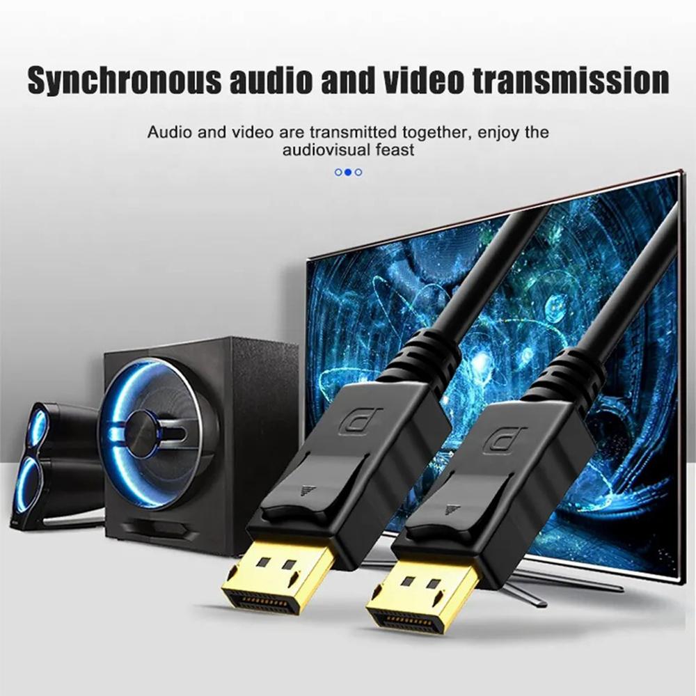 MINDPURE DP001 3m 3D Video Displayport 1.2 Cable 4K/60Hz 2K/144Hz DP to DP Cord