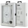 Karl Lagerfeld Klhmp15Lhckhnt Iphone 15 Pro 6.1 Hardcase Transparent Crossbody Iml Karl Head Magsafe