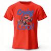2026 Retro Kunst Aufdruck Reines Baumwoll Kurzarm Sommer Herren Freizeit Große Größen Weiches T-Shirt mit Mehreren Farben zur Auswahl