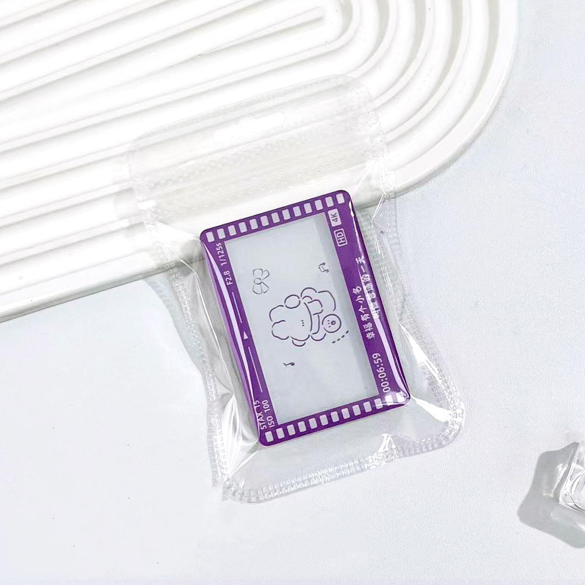 2-Inch Photo Frame Magnet Compact Acrylic Photo Frame Fridge Magnet Mini Picture Frame Transparent For Home Decor Magnetic