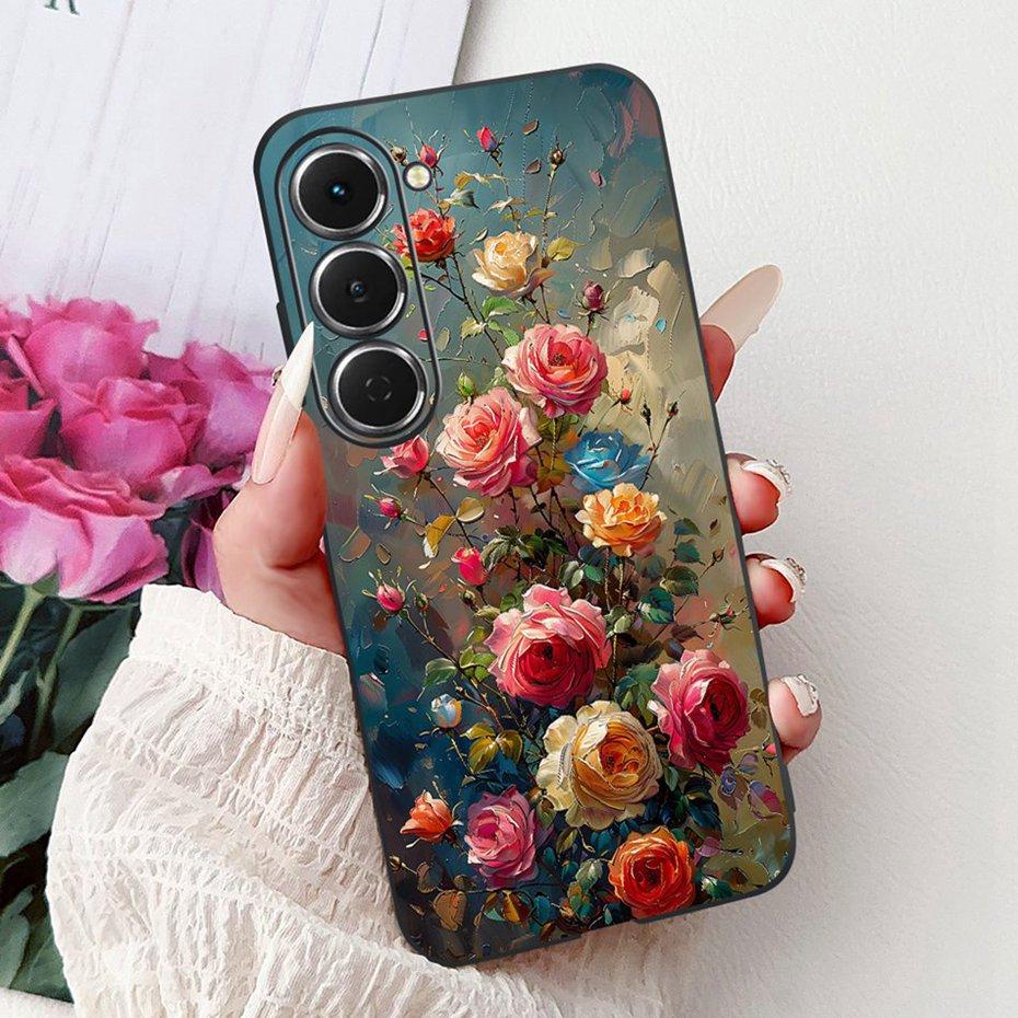 Cute Painting Phone Case For Tecno Spark 40 Pro 40Pro+ Soft Silicone TPU Back Cover For Tecno Spark40 Pro Plus 5G Cases Bumpers