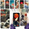 Case For Samsung A15 A13 A35 A55 A51 A71 A41 A31 A21S A03S A05 A17 A23 A25 A33 A53 A73 5G A07 4G Cover Japanese Style Art Japan