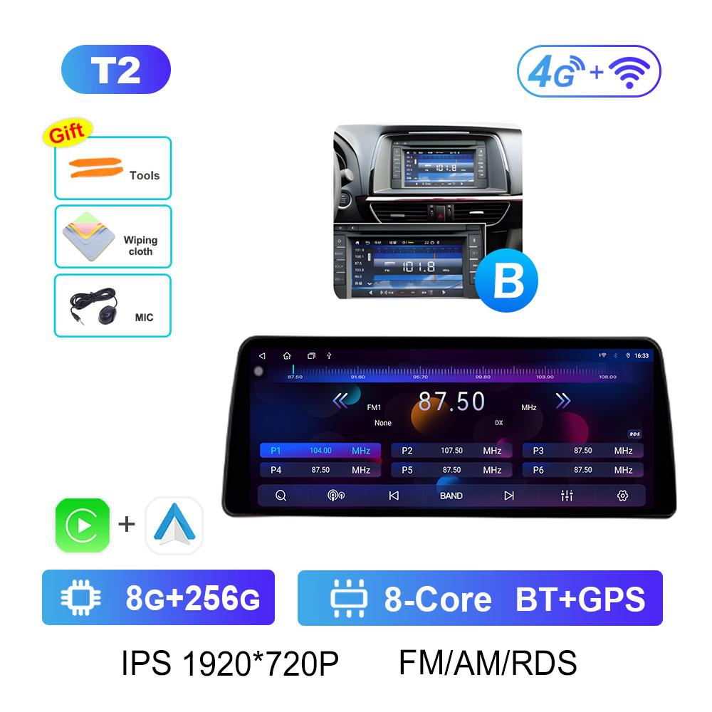 for Mazda ATENZA 2014 2015 - 2016 Car Multimedia Video Radio Player Wireless Carplay GPS Navigation Accessories Cooling fan WIFI