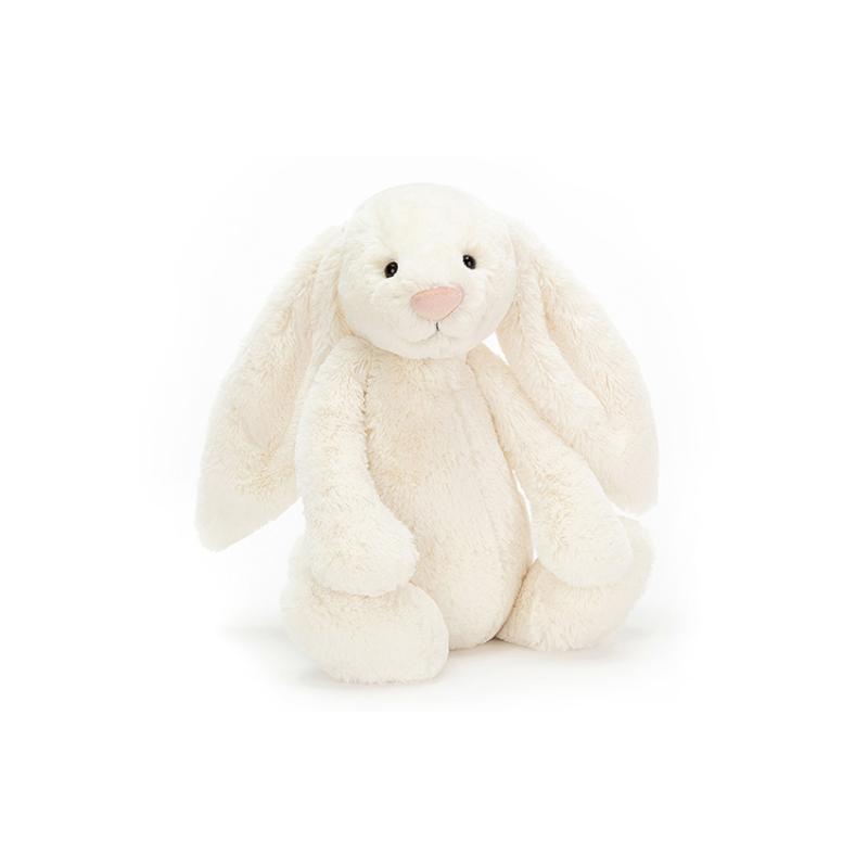 JELLYCAT Shy Series Bonnie Rabbit Cream Doll Plush Doll 31cm Tall