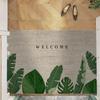 INS Style Door Mat Indoor Entrance Non-Slip Washable Cuttable Dirt Trapper