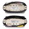Musiclily Pro Alnico 5 Covered Humbucker Neck and Bridge Nickel for LP Electric Guitars LP-CMHA Pickups, Set, 7.5K/16K