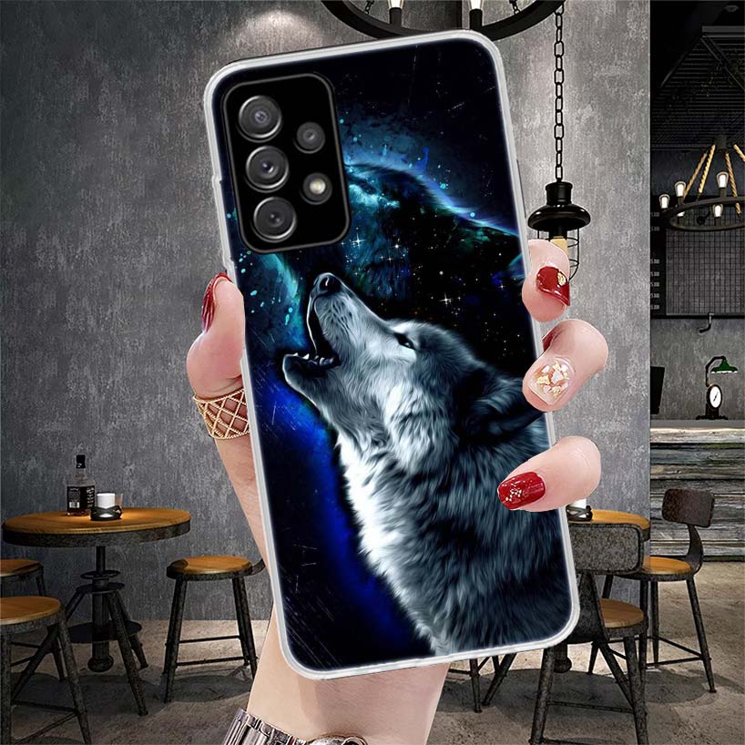 Angry Animal Wolf Fierce Soft Phone Case For Samsung Galaxy S22 S23 S24 S25 Edge S26 Ultra S20 FE S21 Plus + Fundas Coque Galaxy