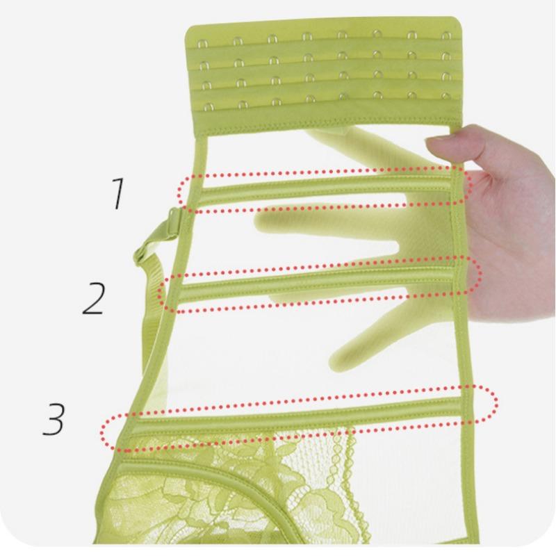 Fishbone Bra Summer Lace Lingerie Ladies Sexy Soft Steel Ring To Collect Breasts Bra