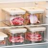 Sealed Food Vacuum Storage Box Transparent Food Storage Container  Kitchen