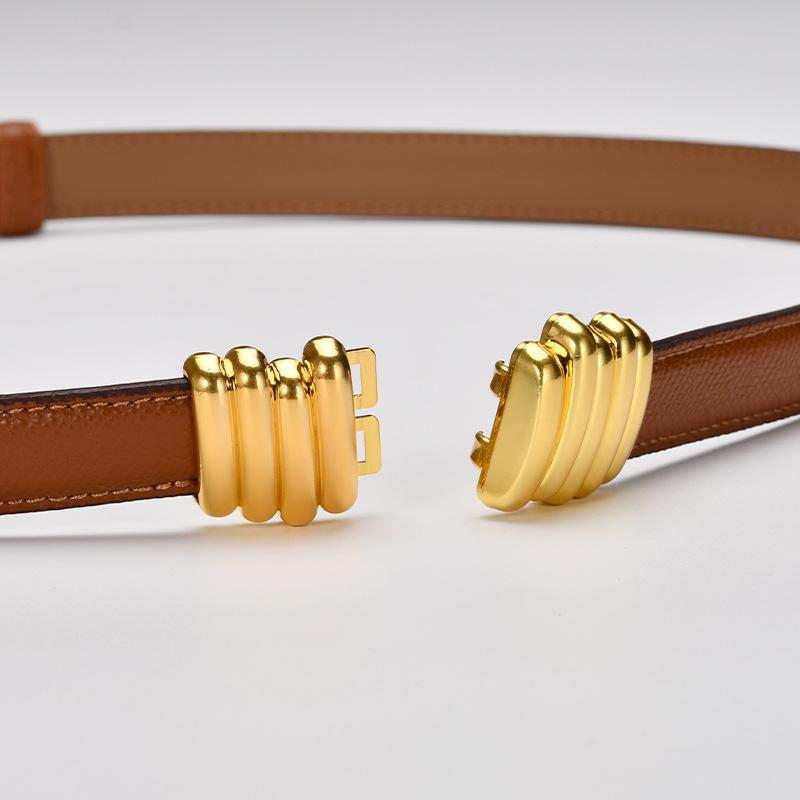 Women's Thin Belts, Women's Extremely Thin Belts, Fashionable New Thin Belts, Women's Four-season Versatile Dresses, Women's Belts
