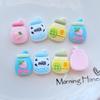 8Pcs New Cute Mini Mixed Fruit Beverage Bottle Flat Back Resin Cabochons Scrapbooking DIY Jewelry Craft Decoration Accessories