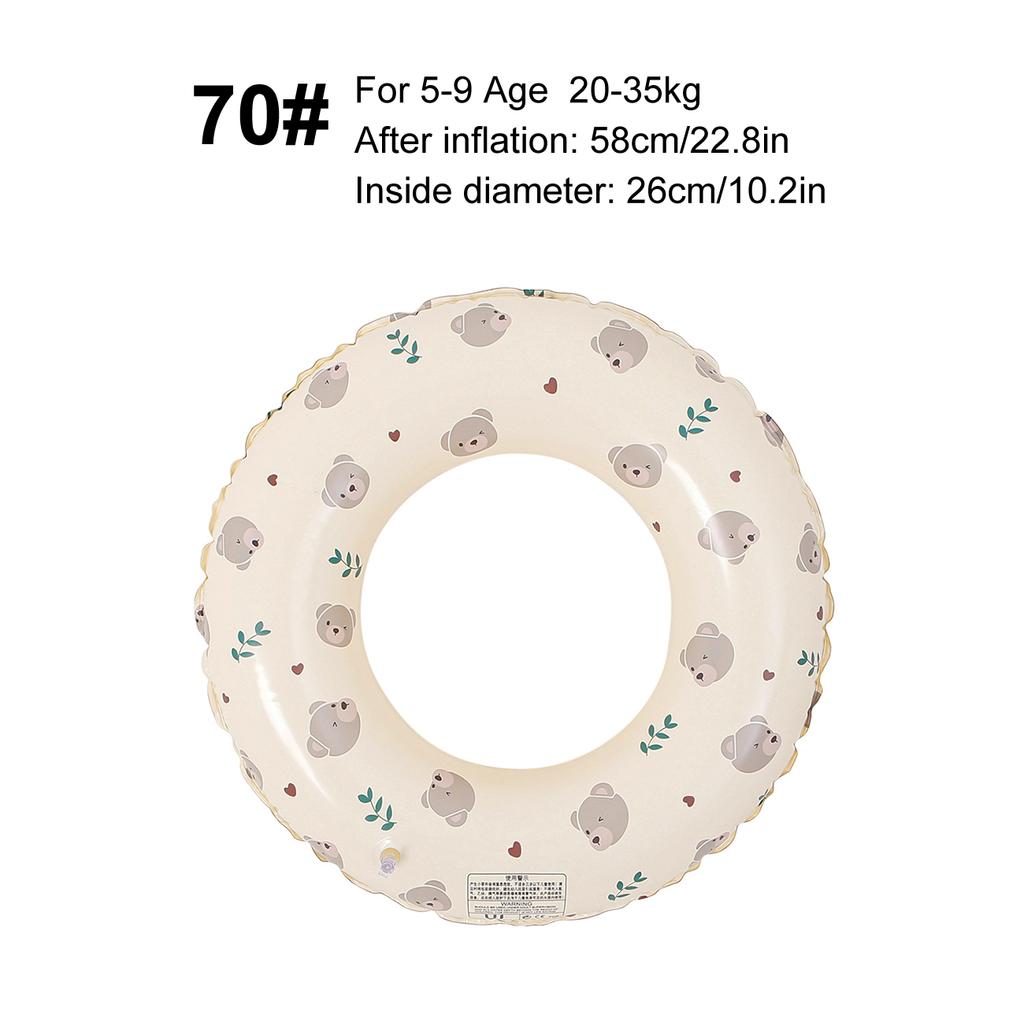 Lovely Rabbit Swim Ring For Women,Pool Floats Armpit Lifebuoy For Adults,Leisure Beach Swimming Inflatable Floating Toy