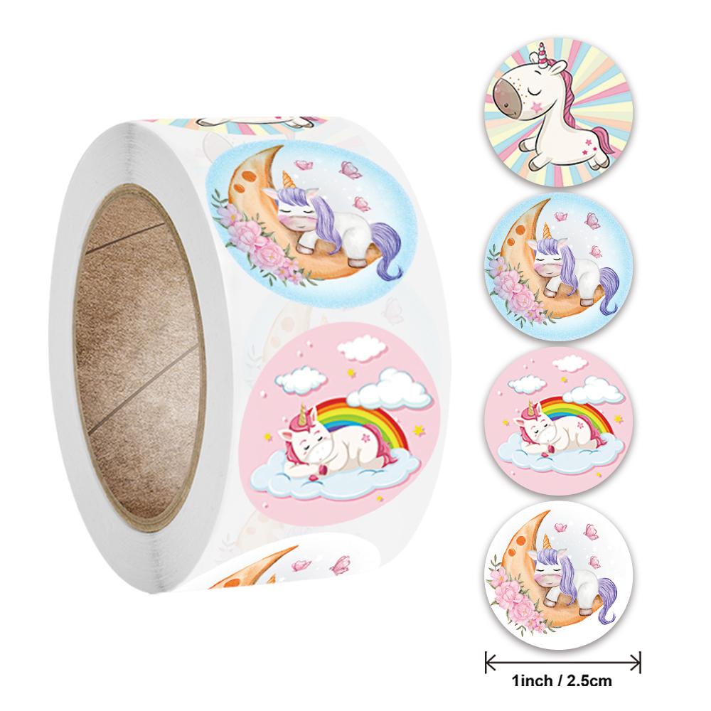 500Pcs Easter Stickers Self Adhesive Paper Sticker Happy Easter Party Gift Package Envelope Seal Decoration Cake Baking Labels