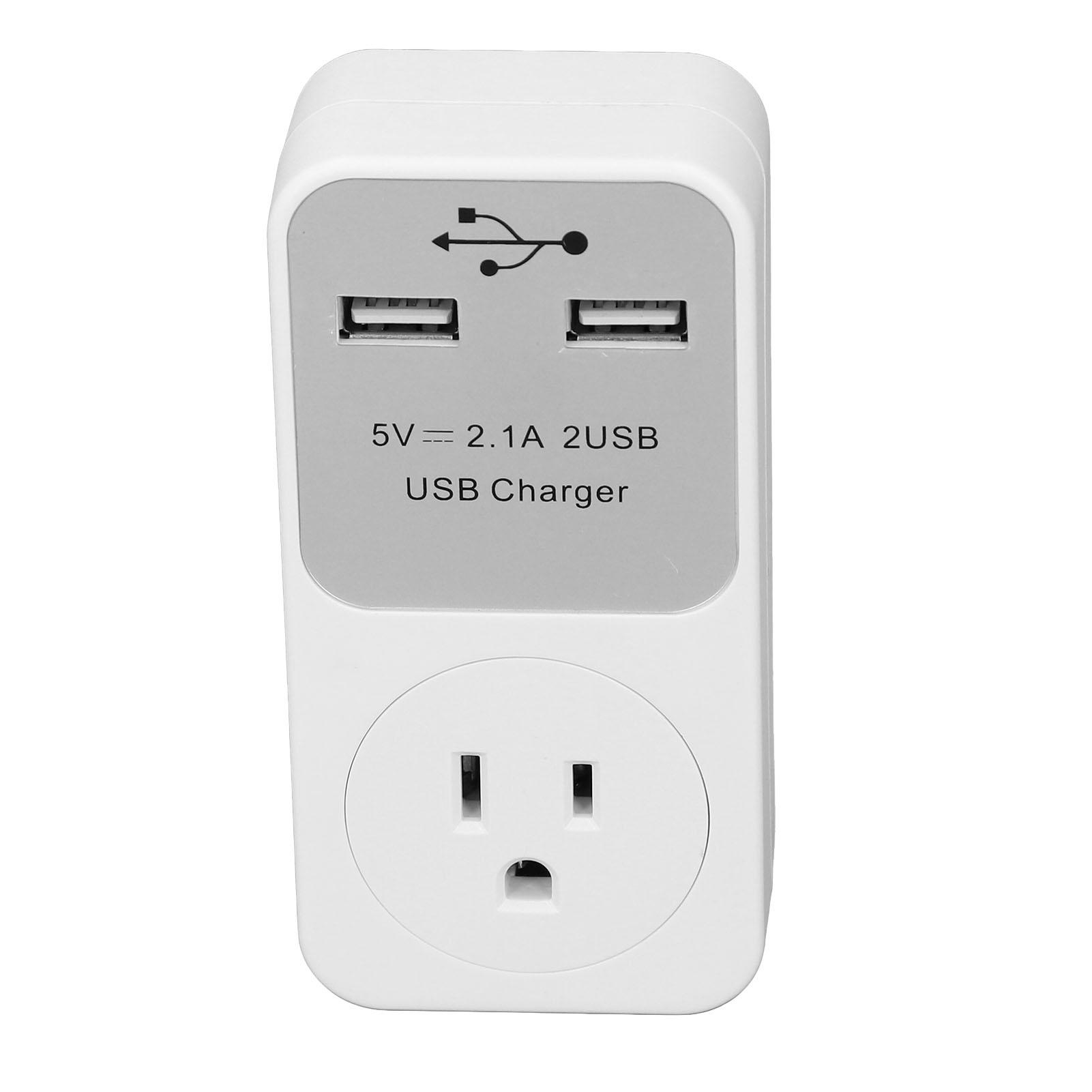 

Адаптер питания 5 В 2,1 А USB-разъем для зарядки, дорожный преобразователь мощности 15 А, выход 1800 Вт, 60 Гц