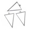 10pcs Oval Round Heart Moon Geometric Shape Stainless Steel Frame Bezel Rings For DIY Neckalce Pendant Charms Jewelry Makings