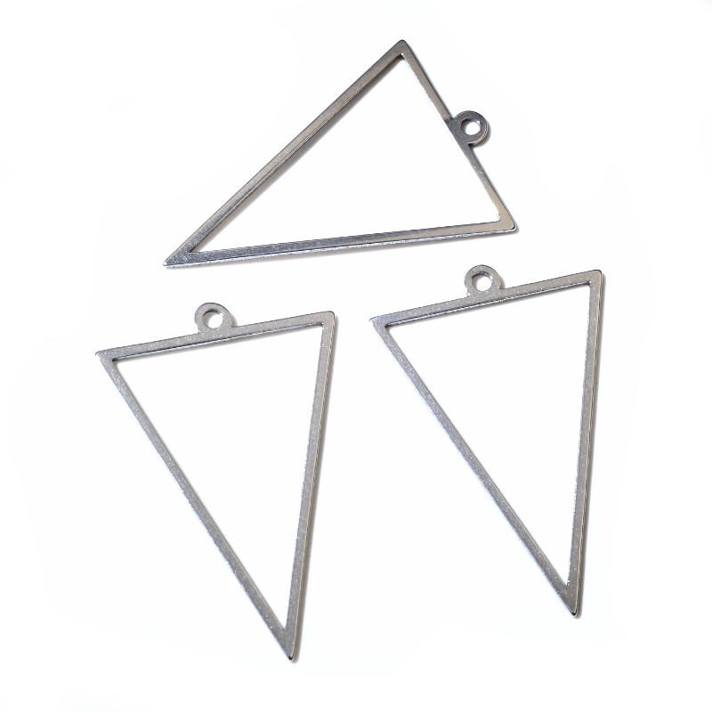 10pcs Oval Round Heart Moon Geometric Shape Stainless Steel Frame Bezel Rings For DIY Neckalce Pendant Charms Jewelry Makings