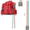 Red Male HEI Distributor Cap And Rotor Kit For SBC BBC 283 305 307 327 350 396 454 V8 Engines Performance Replacement For K549, 8416, 400, 454