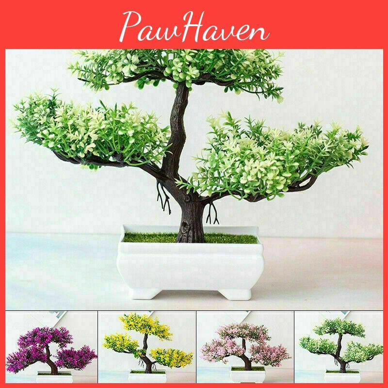 Stunning Bonsai Simulation Artificial Pine Tree Pot Plant For Home And Office Decor