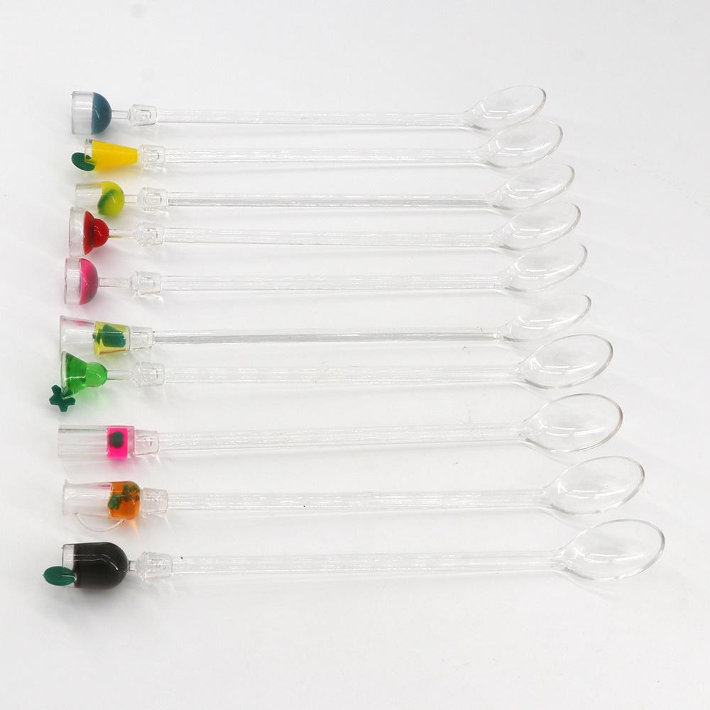 23cm Cocktail Drink Mixer Bar Ladle Stirrer Swizzle Stirring Mixing Sticks Sticks Cocktail Picks