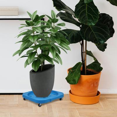 Propane Tank Stand Rotation Base Brake Wheels Movable Gas Cylinder Base Holder Plant Pot Tray Storage Cylinder Bracket