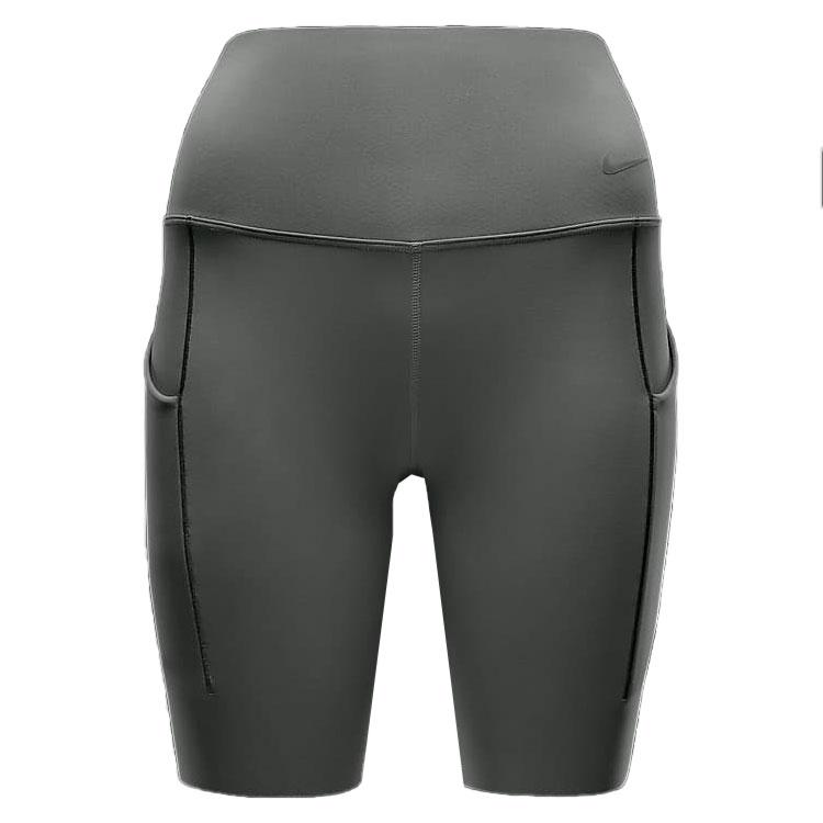 Nike Universal Solid Color Casual Breathable Quick-Dry High-Waisted Shorts Cycling Pants Women Shorts Light-Army-Green DQ5995320