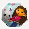 Gaby's Dollhouse Automatic Opening and Closing, 8 Rib Structure Portable Umbrella, Suitable for Men and Women In All Seasons  Perfect Gift F