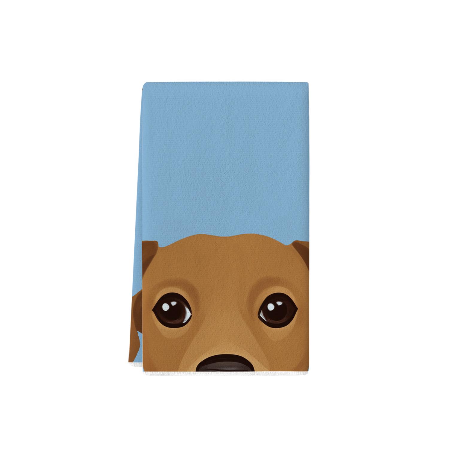 Adorable Dog Kitchen Towels: Sausage Dog, Beagle, Boston Terrier, Samoyed 40-60cm (Single Piece)