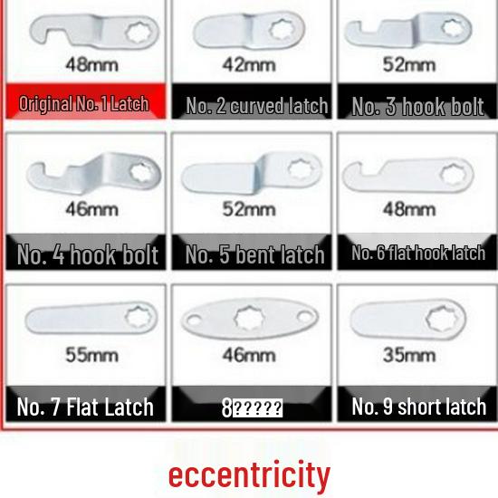 Eccentric Rotary Cam Lock for Office Cabinet & Furniture Hardware
