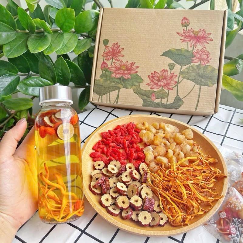 Nourishing Tea for Beauty - Tra Duong Nhan Viet Nam, 360g, 2 Pieces